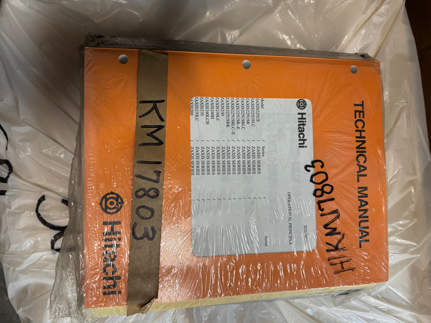 HITACHI MANUALS each