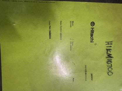 HITACHI MANUALS each